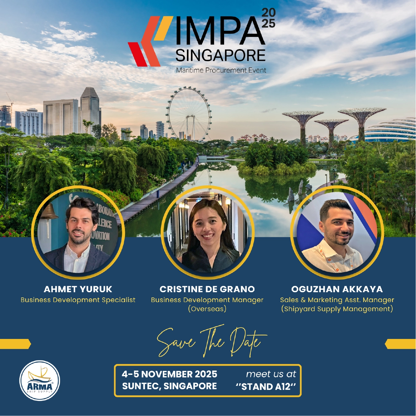 Arma Ship Supply - ARMA INT’L SHIP SUPPLY INC. AT IMPA SINGAPORE 2025