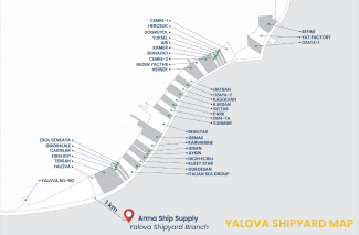 Arma Ship Supply - Yalova Shipyard Map